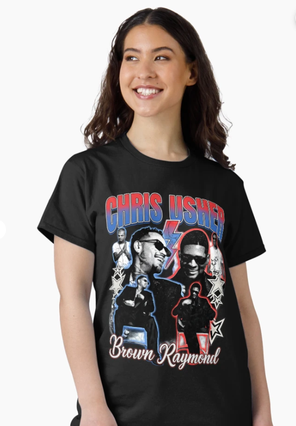 Chris Brown And Usher The RB Tour Raymond And Brown 2026 North America Classic T-Shirt