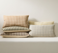 Honeycomb Silk Lumbar Pillow Cover