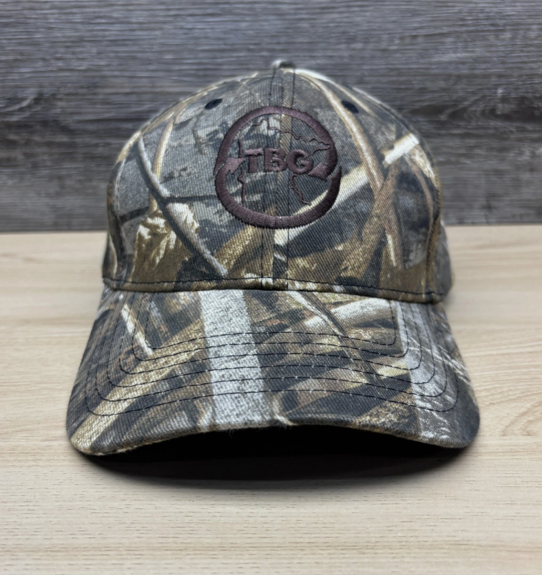 TBG Hat Cap Strap Back Camo Camouflage Hunting Mens Baseball Cap America