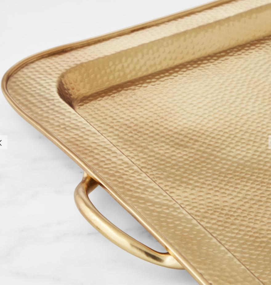 Hammered Rectangle Tray