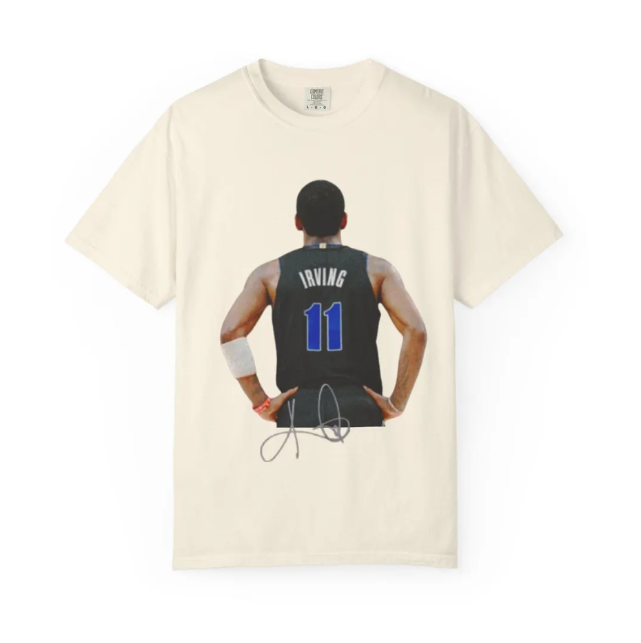 Kyrie Irving Dallas T Shirt Autograph Edition