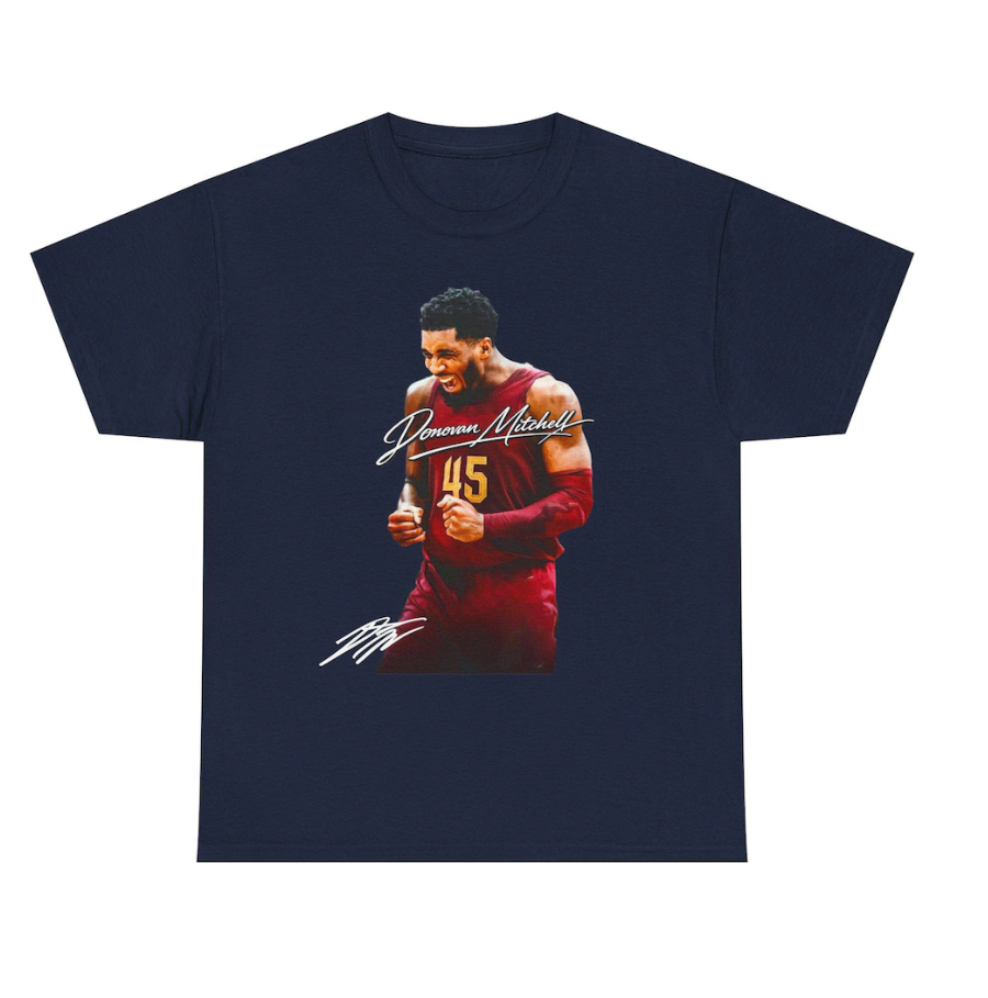 Donovan Mitchell Cleveland T Shirt Graphic Basketball Tee