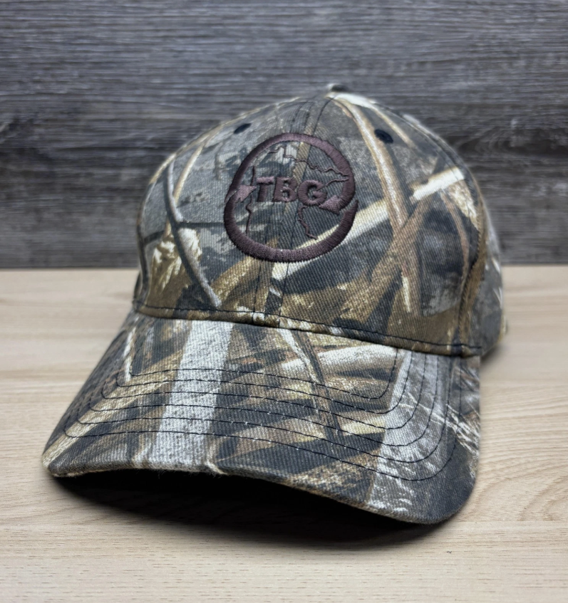 TBG Hat Cap Strap Back Camo Camouflage Hunting Mens Baseball Cap America