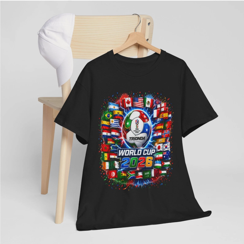 USA Soccer Shirt 2026 World Cup Fan Tee American Flag Football T-Shirt Gifts