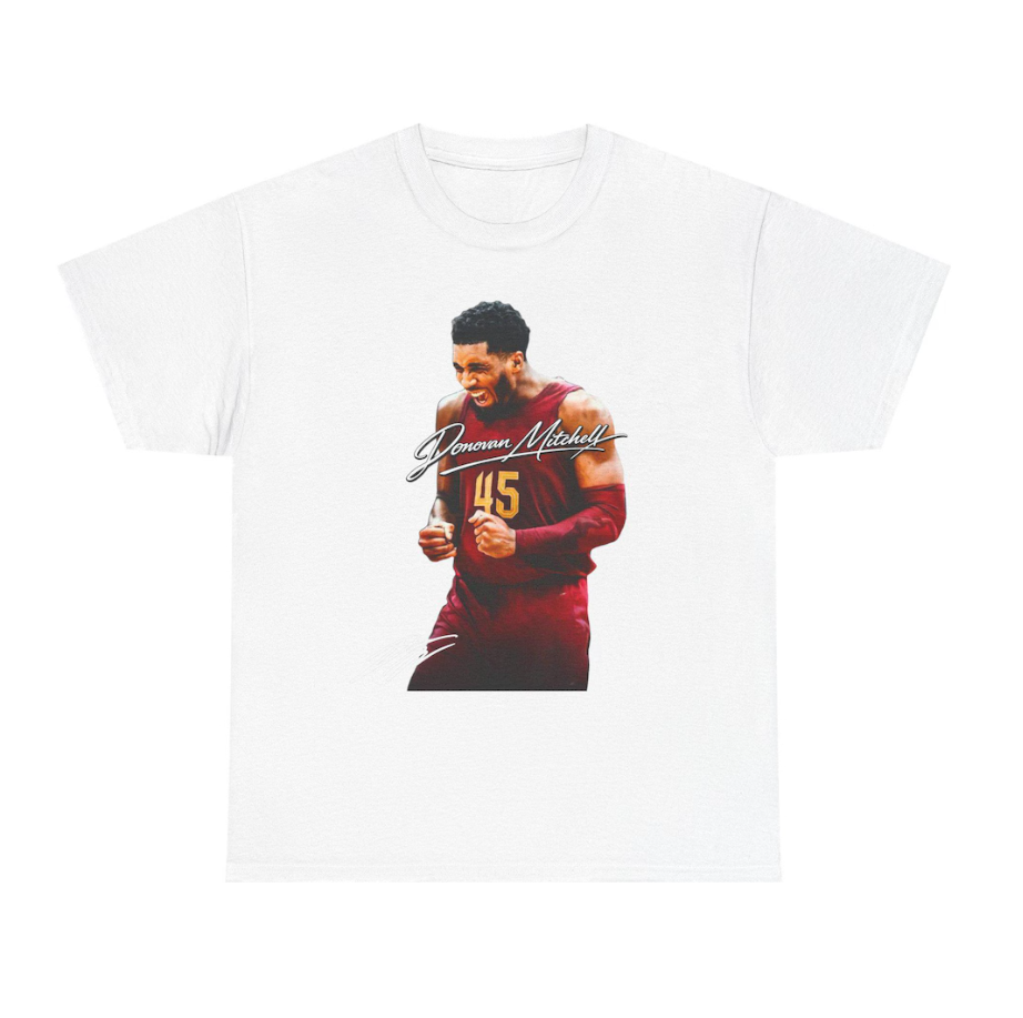 Donovan Mitchell Cleveland T Shirt Graphic Basketball Tee