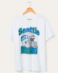 Seattle Seahawks Throwback Helmet Flea Market Tee