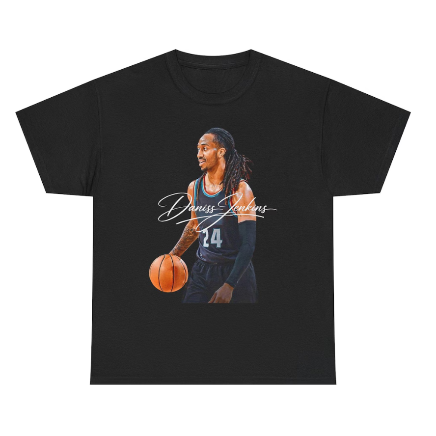 Daniss Jenkins Detroit T Shirt Basketball Graphic Tee