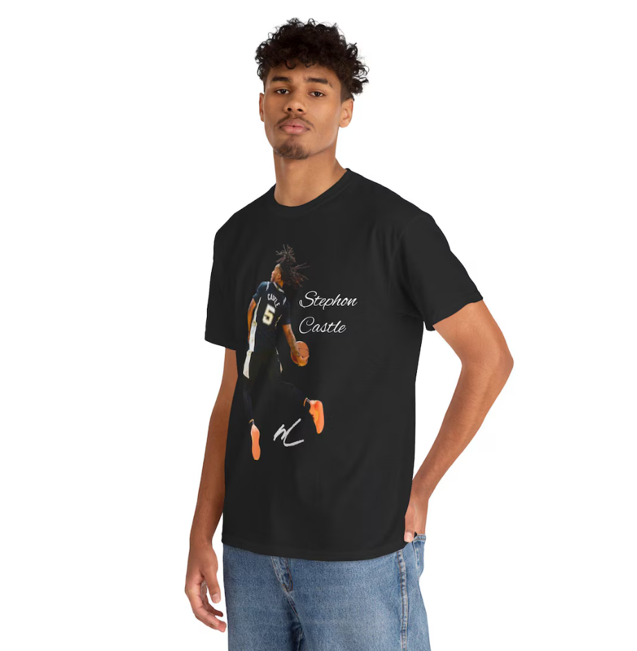 Stephon Castle San Antonio T Shirt Autograph Edition