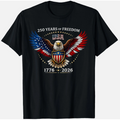USA Independence 250th Anniversary 1776 2026 Patriotic Eagle unisex T-Shirt