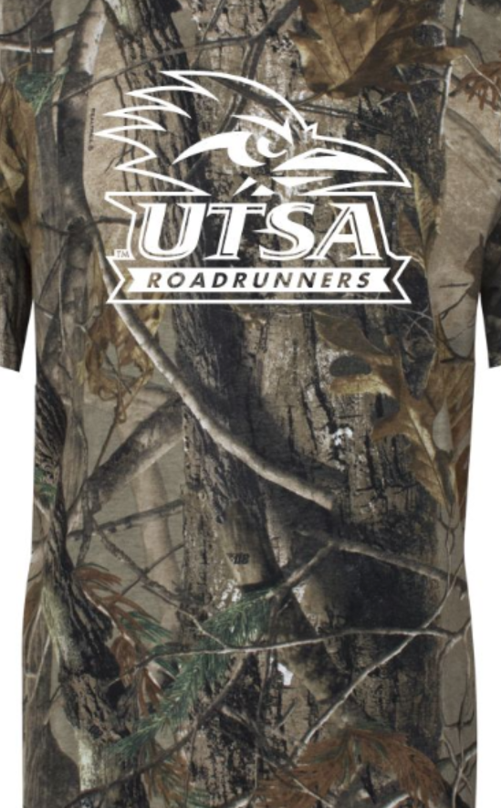 UTSA Realtree Camo T Shirt-M P