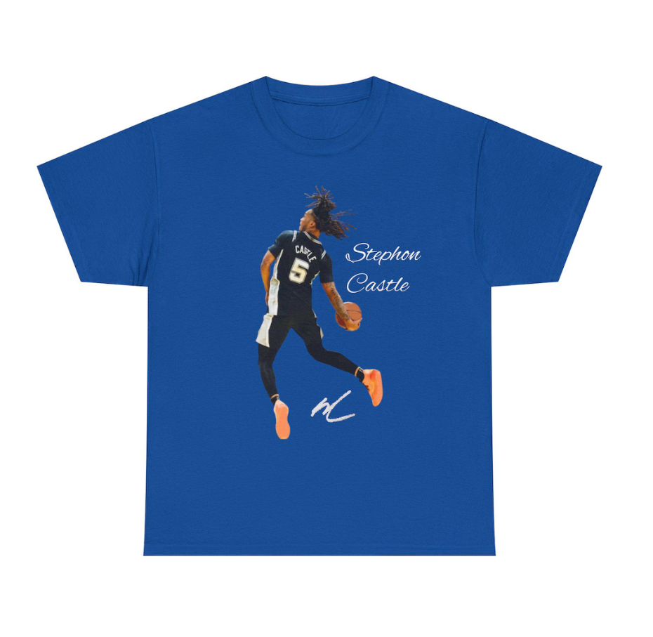 Stephon Castle San Antonio T Shirt Autograph Edition