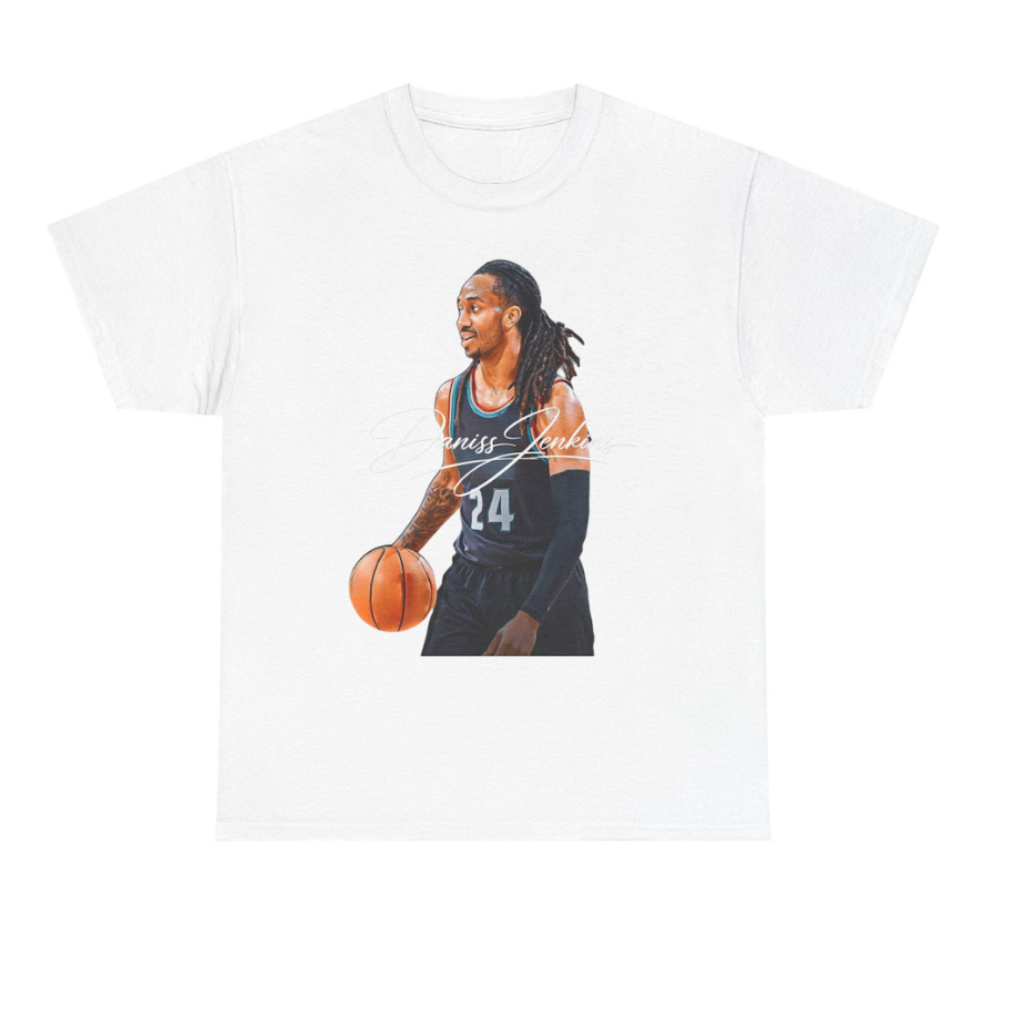 Daniss Jenkins Detroit T Shirt Basketball Graphic Tee