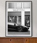 Valentino Name Brand Canvas Poster Wall Art Home Decor