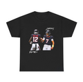Nico Collins and Cj Stroud Houston T Shirt Autograph Edition Football