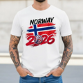 Norway 2026 Soccer Shirt, Global Soccer 2026 Norway T-shirt, Landslaget Fan Gift, Norway Flag Football Tee, Soccer Lover Tee,Norwegian Pride