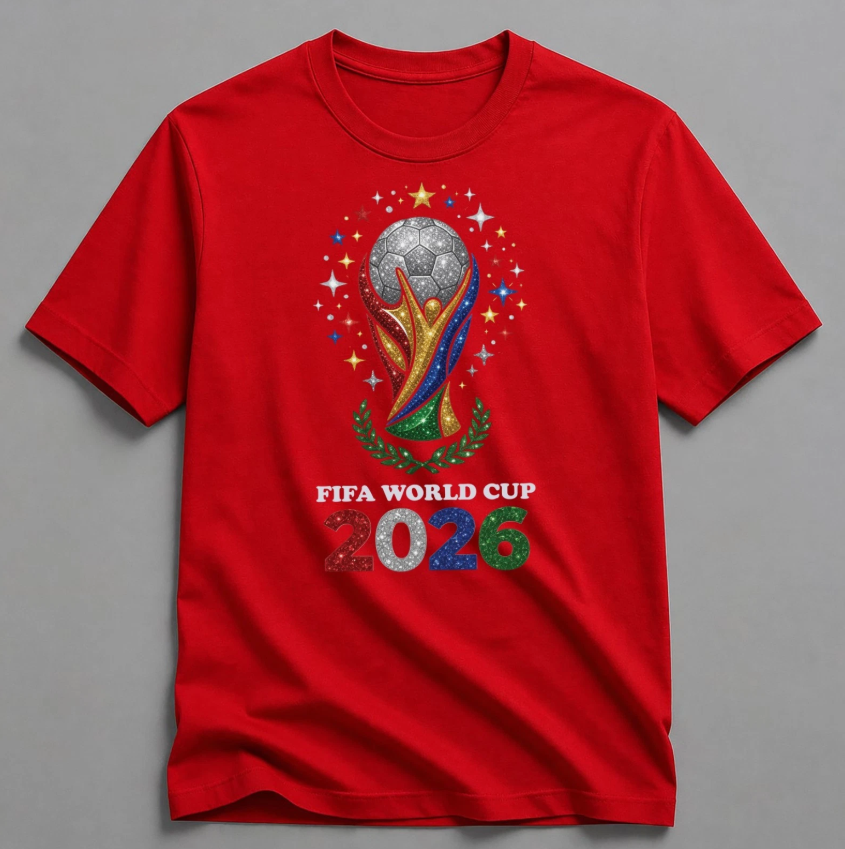 Fifa World Cup 2026 T-Shirt Soccer Graphic Tee USA Football Fan, Fifa World Cup