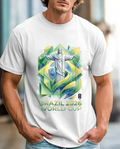 Christ the Redeemer Brazil 2026 World Cup T-Shirt | Soccer Brazil