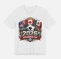 2026 FIFA World Cup Soccer Tee | USA Canada Mexico Flags