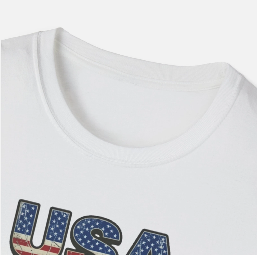 USA Flag Soccer T-Shirt | Nations Heritage Collection | Vintage