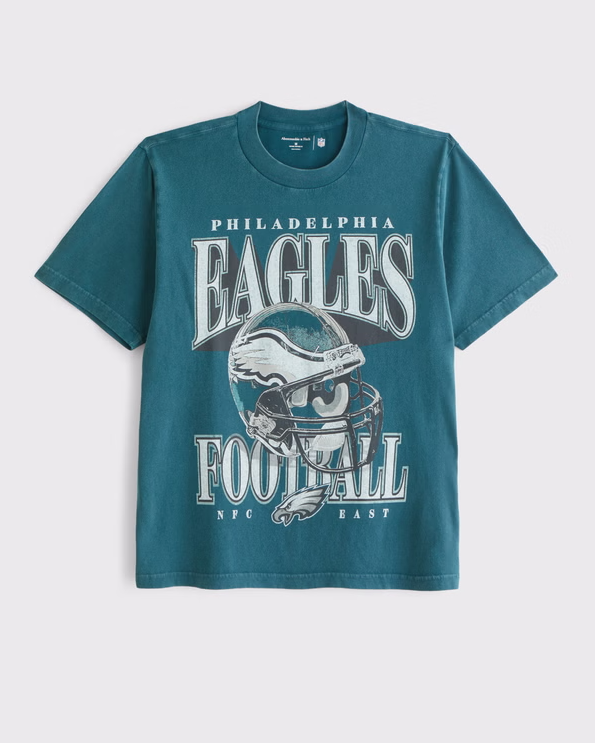 Philadelphia Eagles Vintage Inspired Graphic Tee - Vintage NFL Fan Shirt
