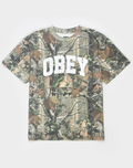 OBEY Leaf Camo Mens Tee