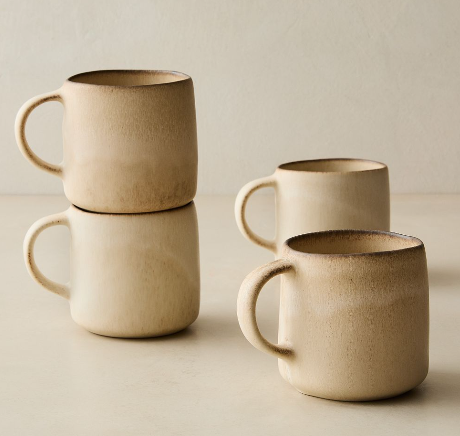 Kanto Stoneware Handled Mug Sets