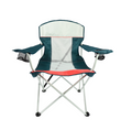 Ozark Trail Oversized Mesh Camping Chair with Carry Bag and Cup Holders