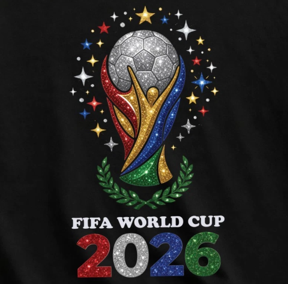 Fifa World Cup 2026 T-Shirt Soccer Graphic Tee USA Football Fan, Fifa World Cup