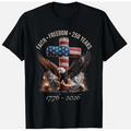 Vintage Faith Freedom 250 Years 1776-2026 Independence USA unisex T-Shirt