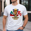 2026 World Cup Soccer Fan T-Shirt – USA, Canada, Mexico Tournament Tee