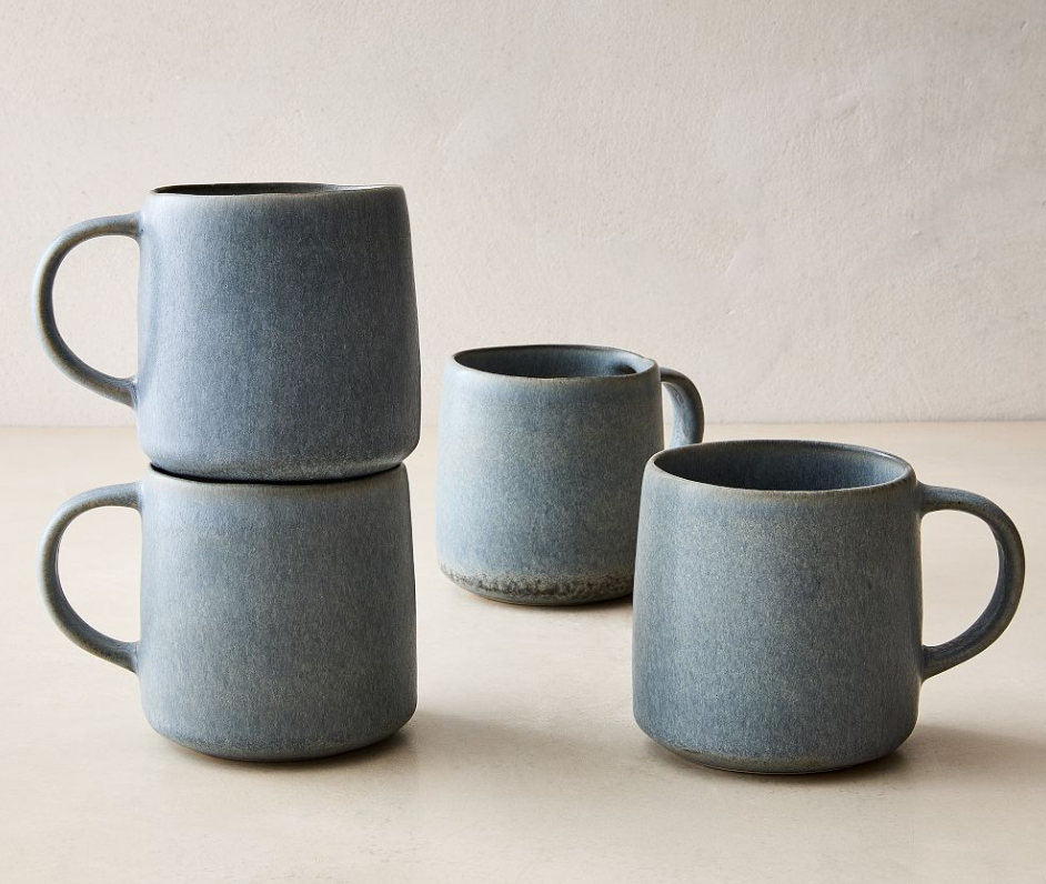Kanto Stoneware Handled Mug Sets