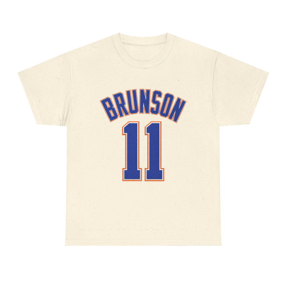 Jalen Brunson New York T Shirt Basketball Jersey Tee