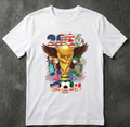 World Cup 2026 Soccer Shirt 3D, Custom USA Canada Mexico Football Tee