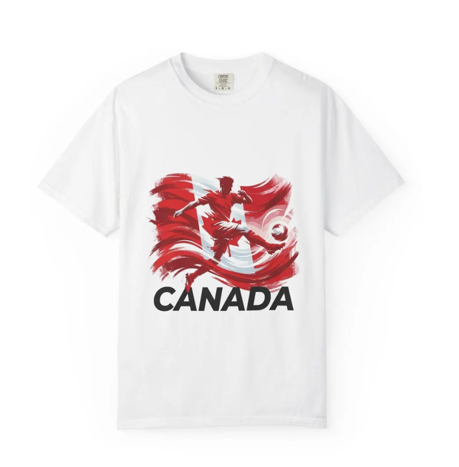 Canada Soccer T-Shirt, World Cup Fan Apparel