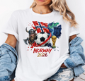 Norwegian Viking Soccer Shirt 2026 Norway Football Fan Tee Nordic Style Graphic T Shirt Unique Sports Gift Unisex