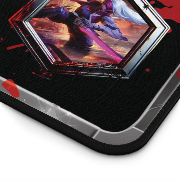 Katarina Hex Icon Desk Mat: League of Legends Inspired