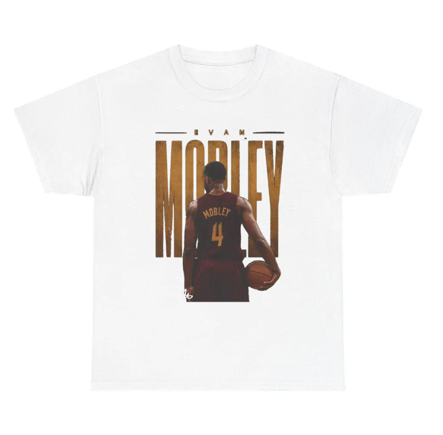 Evan Mobley Cleveland T Shirt Autograph Edition