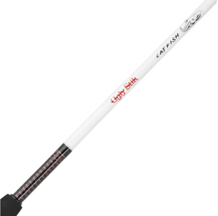 Ugly Stik Catfish Spinning Rods, 8' Medium Heavy Fishing Rod, 2 Piece