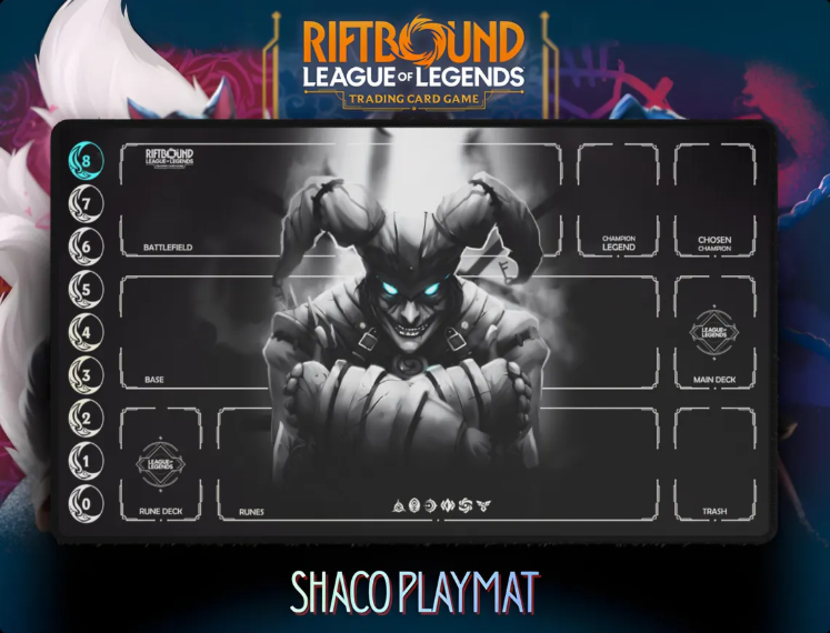 Shaco Asylum Custom Playmat