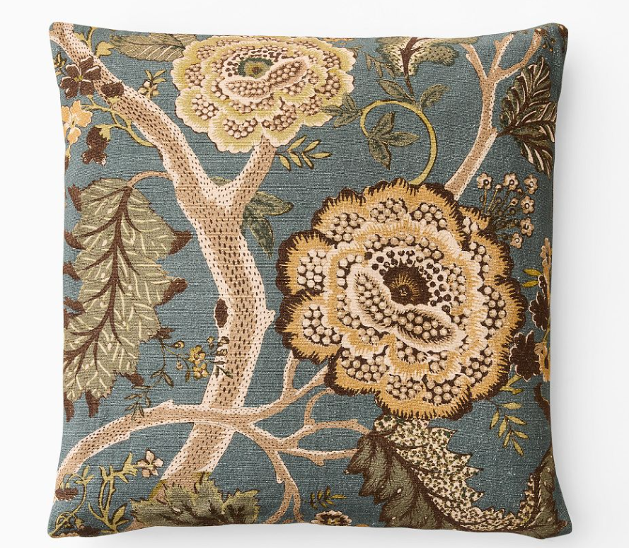 Pierce & Ward Palampore Floral Pillow Cover
