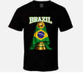 Brazil World Cup Soccer Fan T Shirt