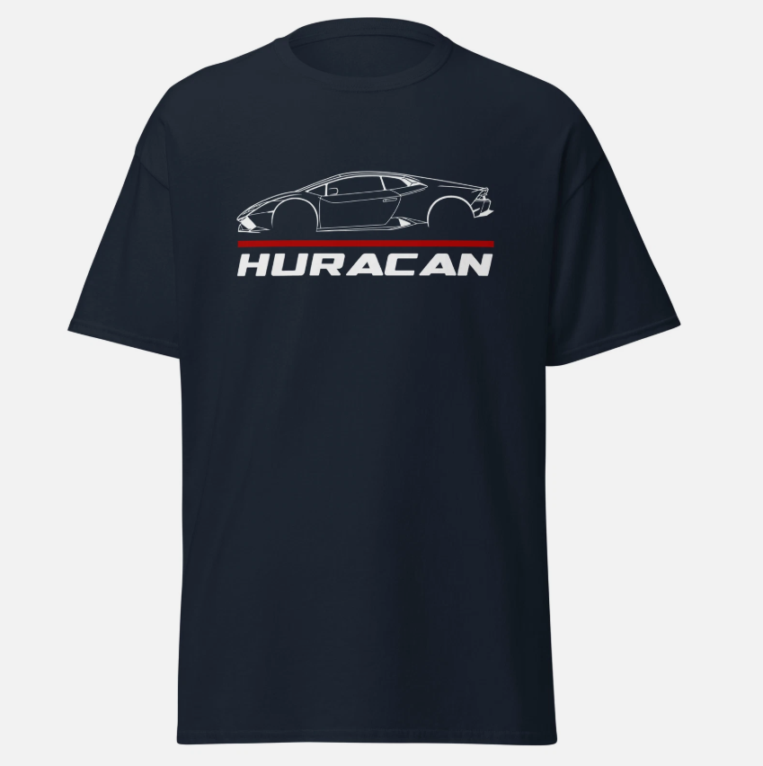 Premium T-Shirt For Lamborghini Huracan Car Enthusiast Birthday Gift