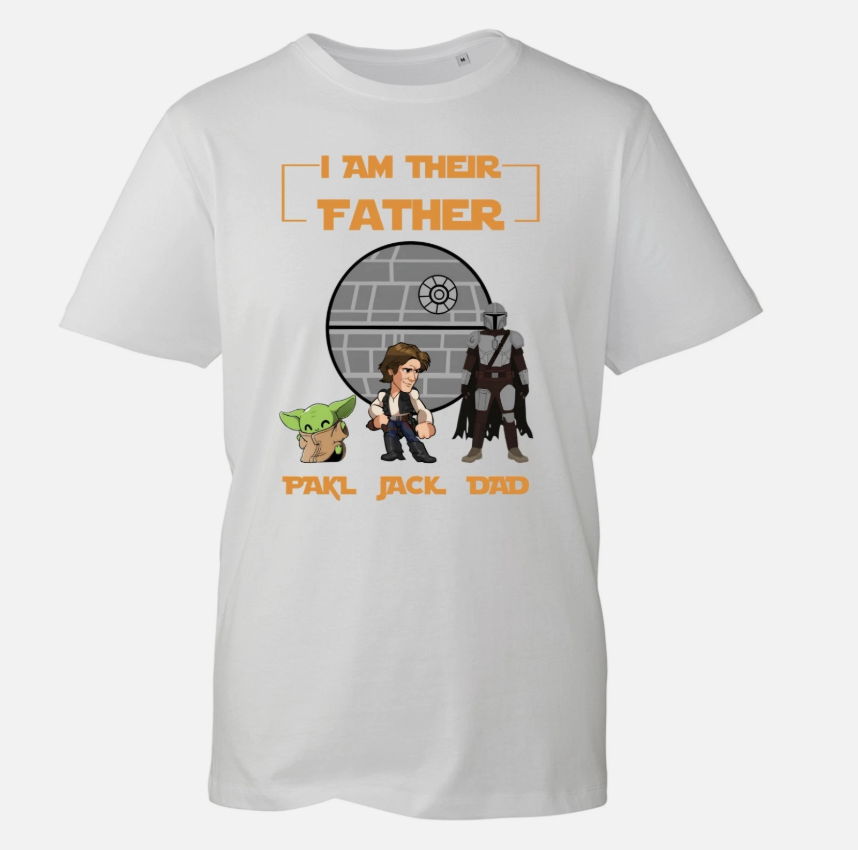 I Am Their Father T-Shirt, Funny Personalized Dad Gift Shirt, Father's Day Shirt