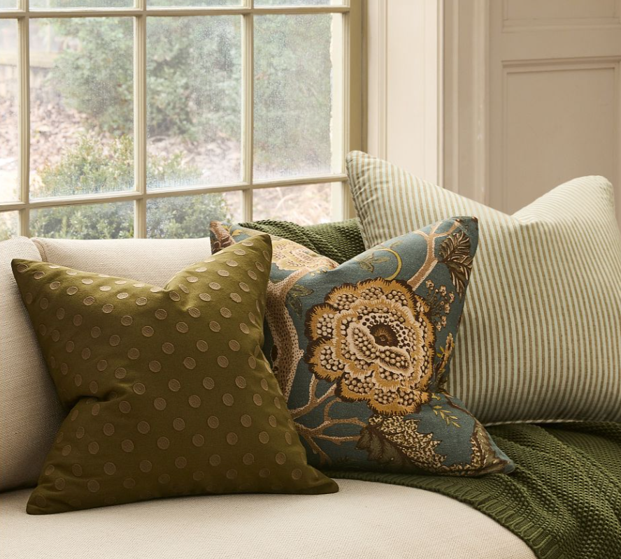 Pierce & Ward Palampore Floral Pillow Cover