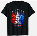 250 Years American 1776 2026 250th USA Patriotic 4th of July unisex T-Shirt