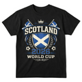 Scotland World Cup 2026 Football Fan T Shirt Scottish Soccer Graphic Tee