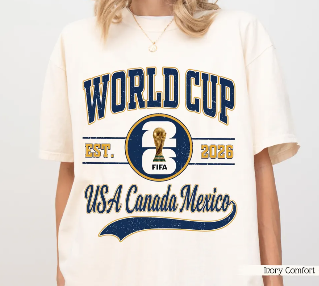 World Cup 2026 Shirt, USA Canada Mexico Tee, Fifa World Cup 2026 Shirt, World Cup Game Day Outfit, Shirts To Wear In the 2026 World Cup
