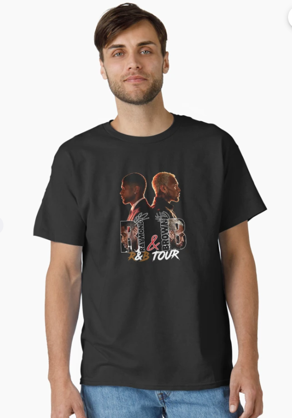 Usher Raymond Chris Brown Tour 2026, R&B Tour Chris Brown Usher, Hip Hop Concert Classic T-Shirt