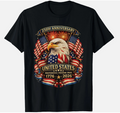 USA Independence 250th Anniversary 1776 2026 Patriotic Eagle unisex T-Shirt