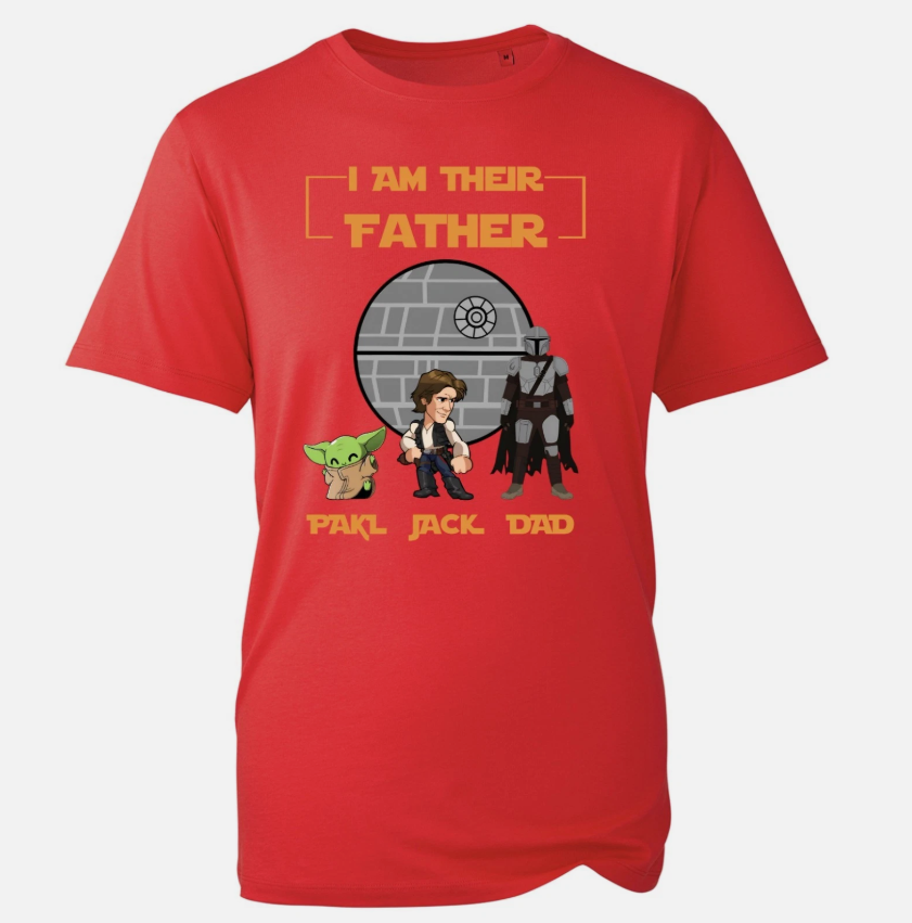 I Am Their Father T-Shirt, Funny Personalized Dad Gift Shirt, Father's Day Shirt